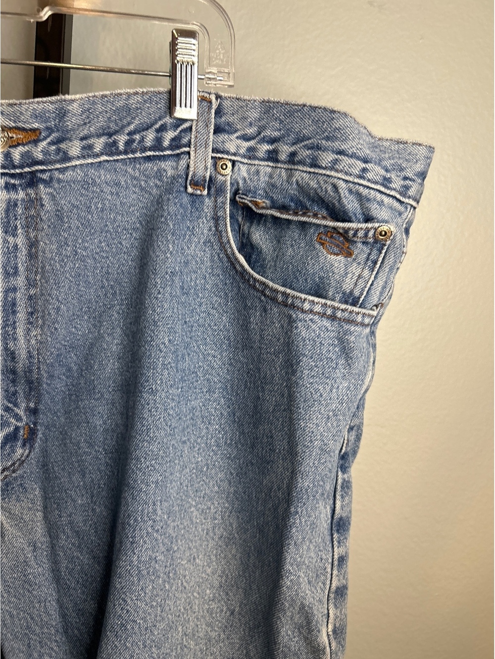 Harley-Davidson Classic Blue Denim Jeans Made in Mexico Size 30
